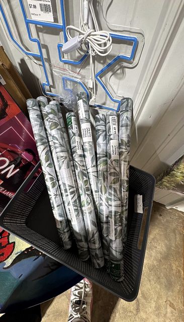 Patterned Wallpaper or Contact Paper Roll