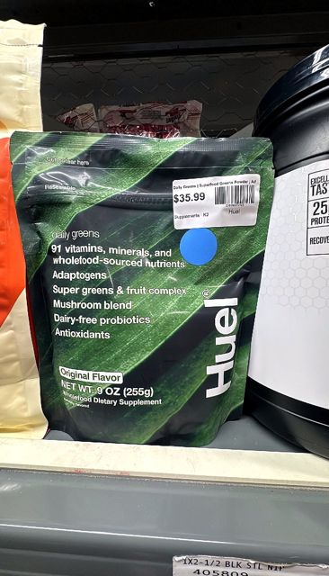 Huel Daily Greens | Superfood Greens Powder | Adaptogens & Probiotics