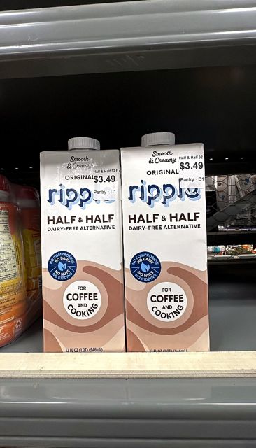 Ripple Half & Half 32 fl oz