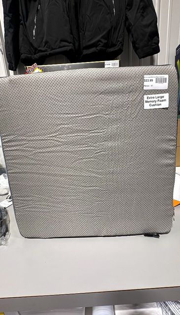 Extra Large Memory Foam Cushion