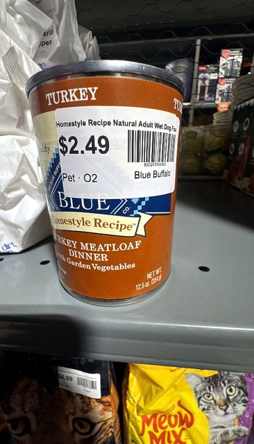 Blue Buffalo Homestyle Recipe Natural Adult Wet Dog Food with Turkey Meatloaf - 12.5oz