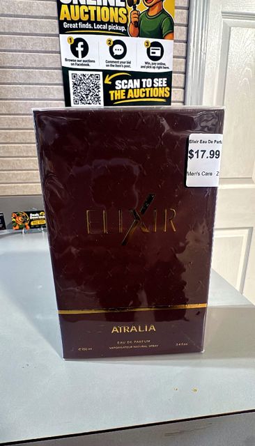 Atralia Elixir Eau De Parfum for Men 100Ml /3.4Oz