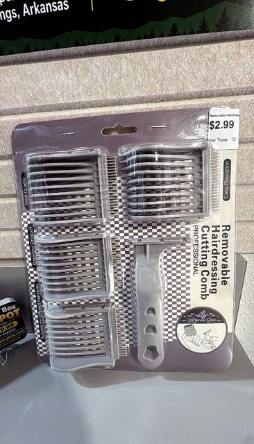 Removable Hairdressing Cutting Comb Professional