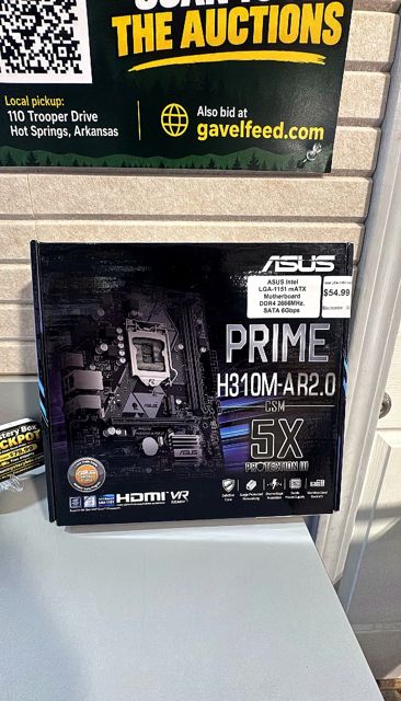 ASUS Intel LGA-1151 mATX Motherboard DDR4 2666MHz, SATA 6Gbps