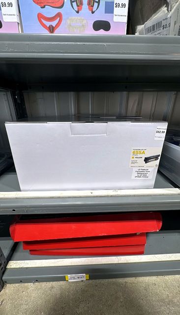 LD Products Compatible Toner Replacement for HP 655A CF452A (Yellow)